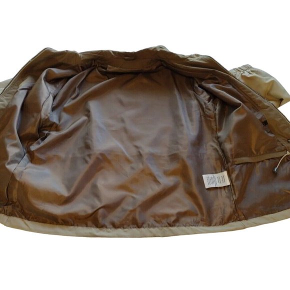 North End Jacket Womens Medium Pockets Drawstring Waist Full Zip Utility Fall - Picture 13 of 16